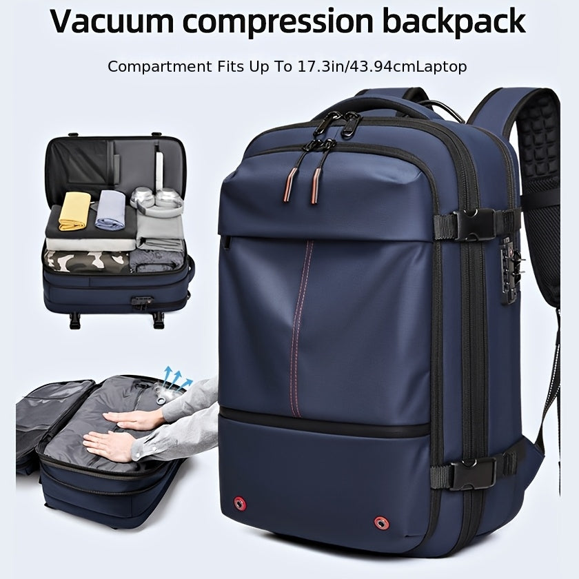 Vacuum Compression Travel Backpack for Men – Large Capacity Laptop Bag, Multifunctional Business Carry-On, Work Trips Flights Hiking, 5 Colours | Canada