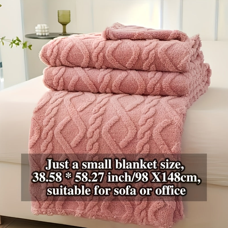 Oversized Throw Blanket for Sofa Bed Couch – Soft All-Season Nap Blanket for Home Office Camping, Small Throw Twin Queen, Khaki Green Gray Blue Pink Purple
