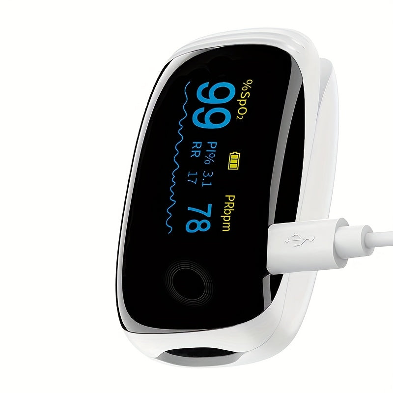 Sports & Aviation Pulse Oximeter with Lanyard – Fingertip Blood Oxygen SpO2 & Pulse Rate Monitor, Fast Accurate Readings for Athletes, Pilots, Hiking & Home Use | ShopVora CA