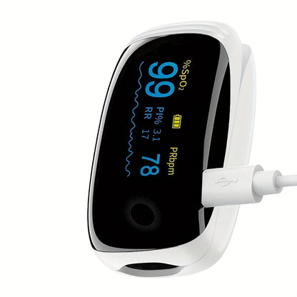 Sports & Aviation Pulse Oximeter with Lanyard – Fingertip Blood Oxygen SpO2 & Pulse Rate Monitor, Fast Accurate Readings for Athletes, Pilots, Hiking & Home Use | ShopVora CA