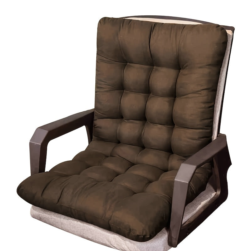 Rocking Chair Cushion with Ties Overstuffed Seat and Back Pad Lounge Patio Outdoor Bench Chair Cushion - Canada