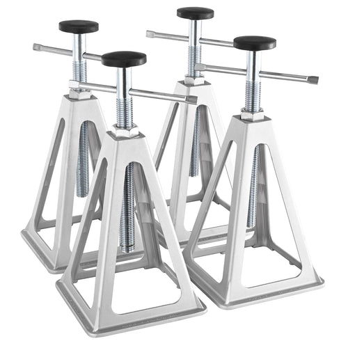 RV Stabilizer Jacks 4-Pack Aluminum Adjustable 11–17 Inch – 6000 Lbs Capacity Leveling Stack Jacks for RV Travel Trailer Camper (VEVOR)