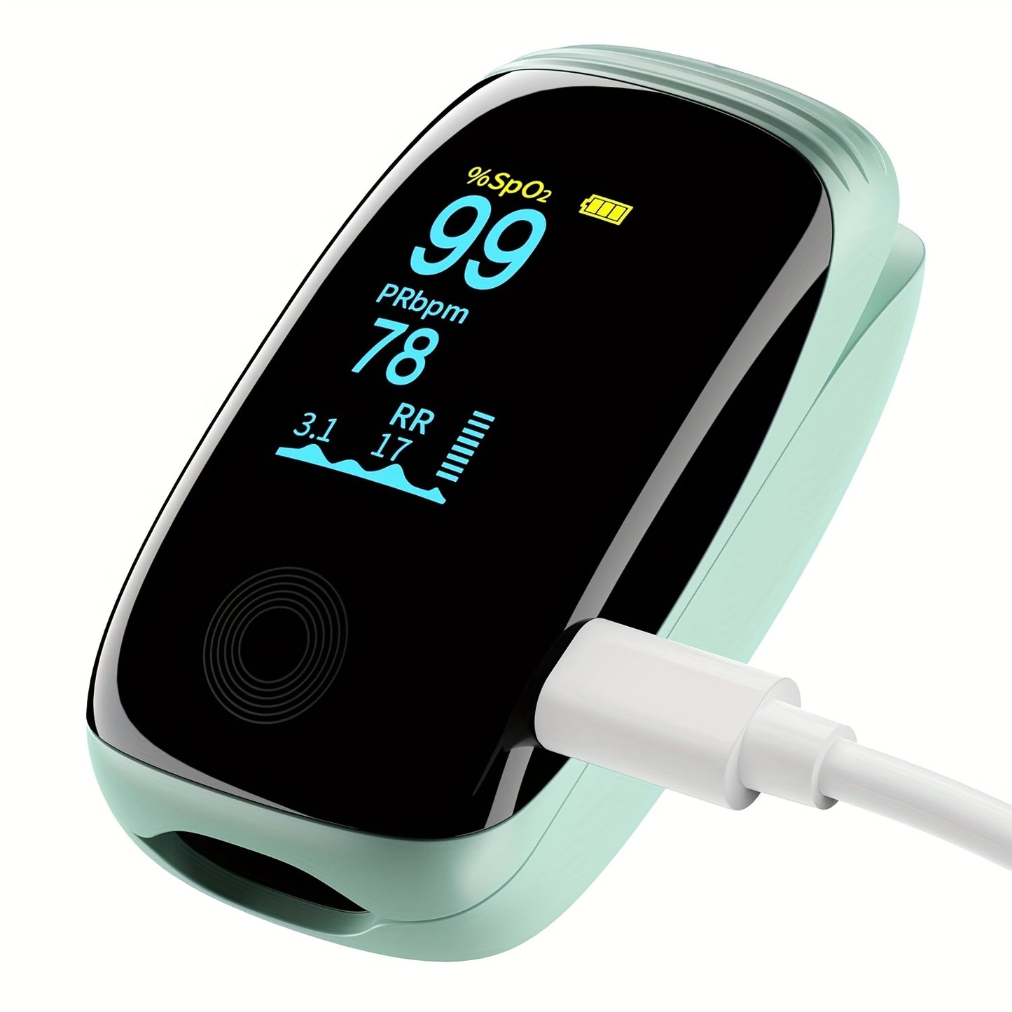 Sports & Aviation Pulse Oximeter with Lanyard – Fingertip Blood Oxygen SpO2 & Pulse Rate Monitor, Fast Accurate Readings for Athletes, Pilots, Hiking & Home Use | ShopVora CA