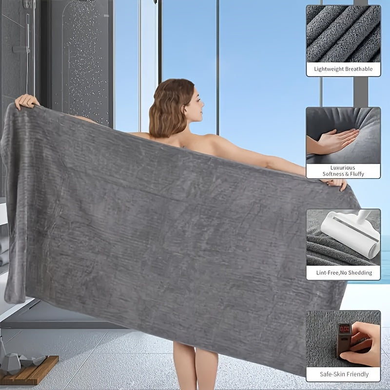 Extra Large Bath Towel Set 35x70in – Super Absorbent Quick-Dry Soft Towels for Gym, Hotel & Home | Vibrant Colours, Contemporary Style | 2-Pack & 4-Pack Options | Perfect Gift | ShopVora CA