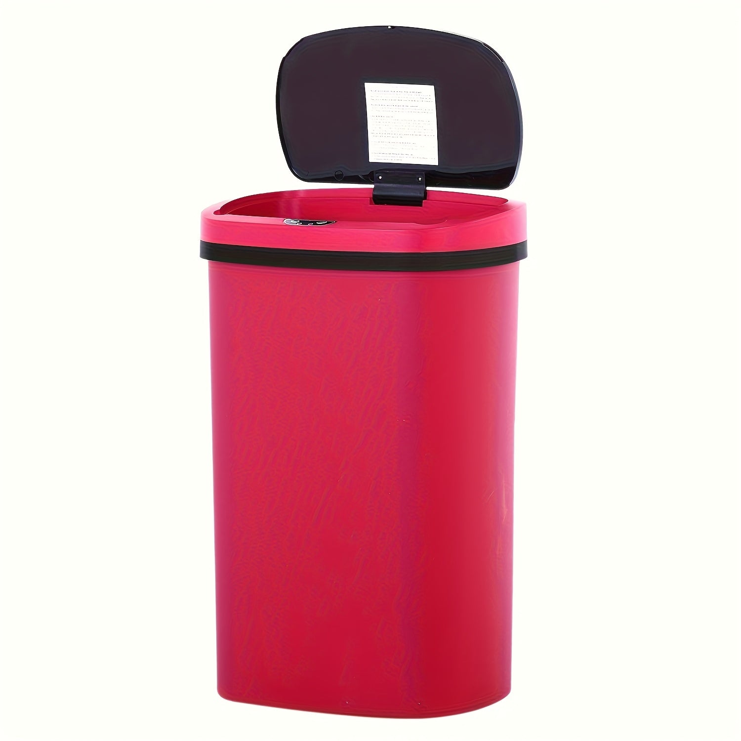 13 Gallon Stainless Steel Touchless Trash Can with Lid - Automatic Motion Sensor Kitchen Garbage Can 50L Anti-Fingerprint Mute Design Waste Bin for Home & Kitchen Organization