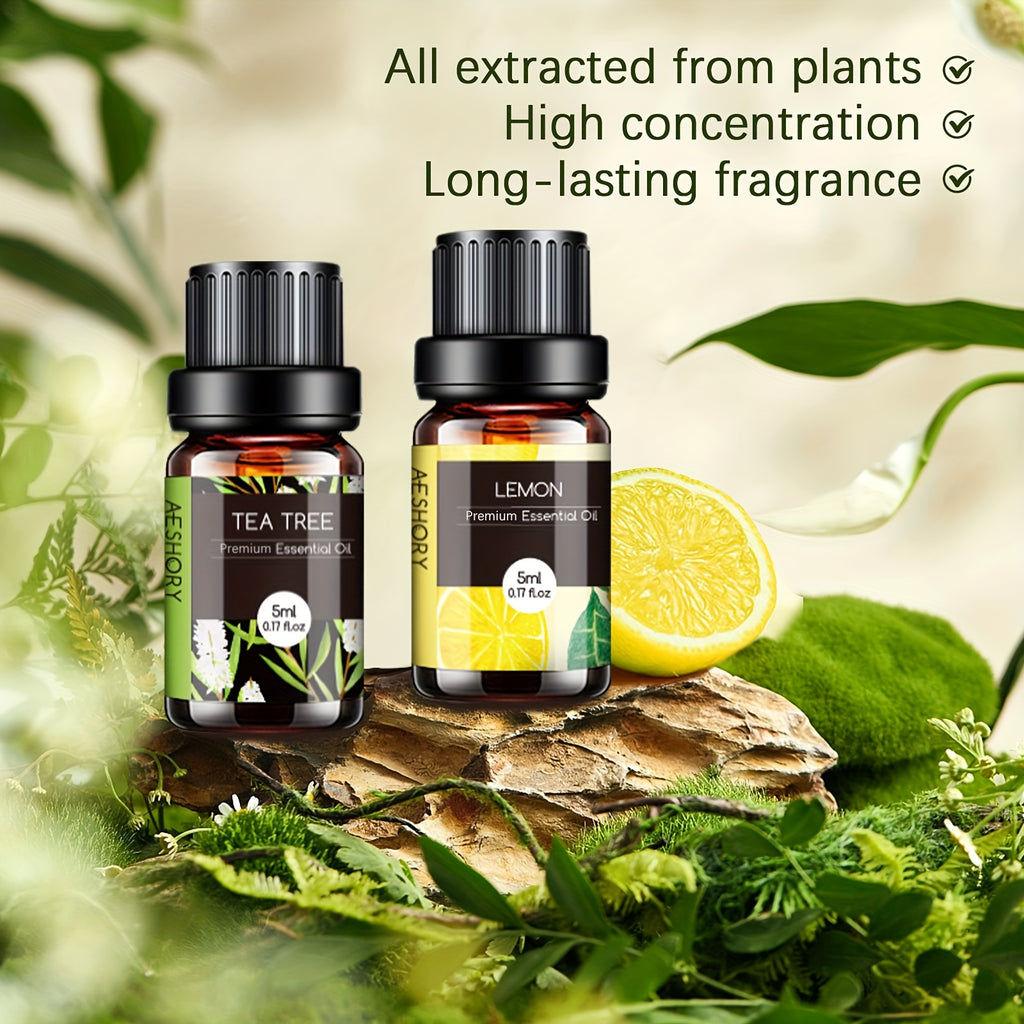 12pcs/20pcs/32pcs Essential Oils Gift Set - Essential Oil Kit for Massage, Skin - Father'S Day Gift