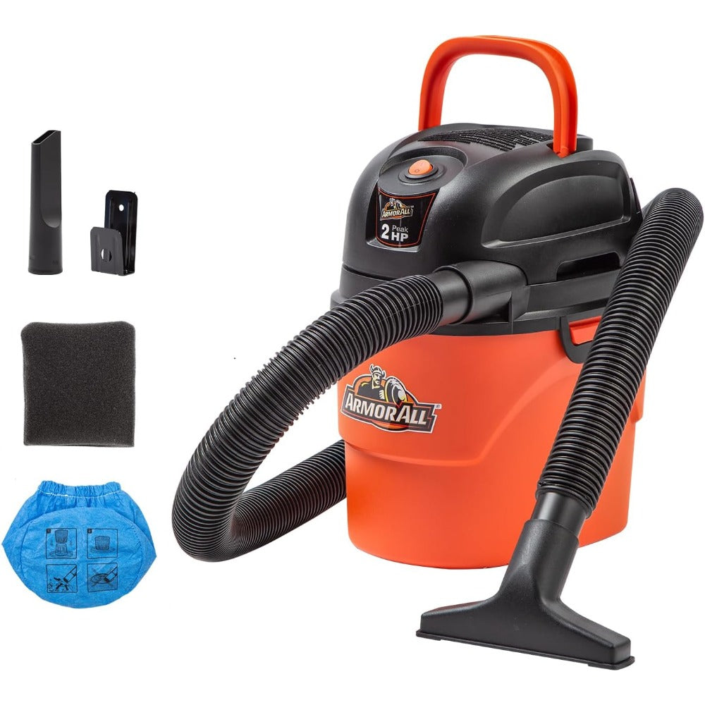 1.5-Gallon 2 Peak HP Vac-Mate Wet/Dry Vacuum Cleaner