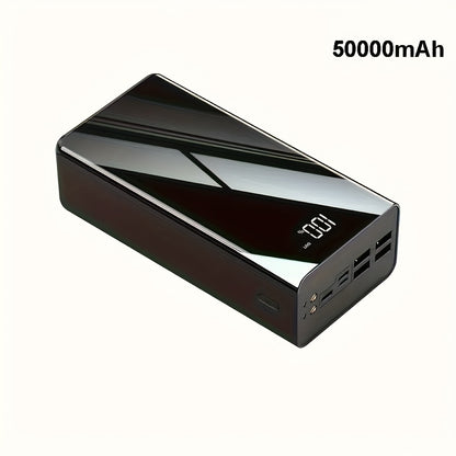 50000mAh Large Capacity Power Bank Fast Charging - 4 USB Ports + Type-C, LED Display, Outdoor Emergency Backup Battery for iPhone Android Samsung iPad Tablet - Canada