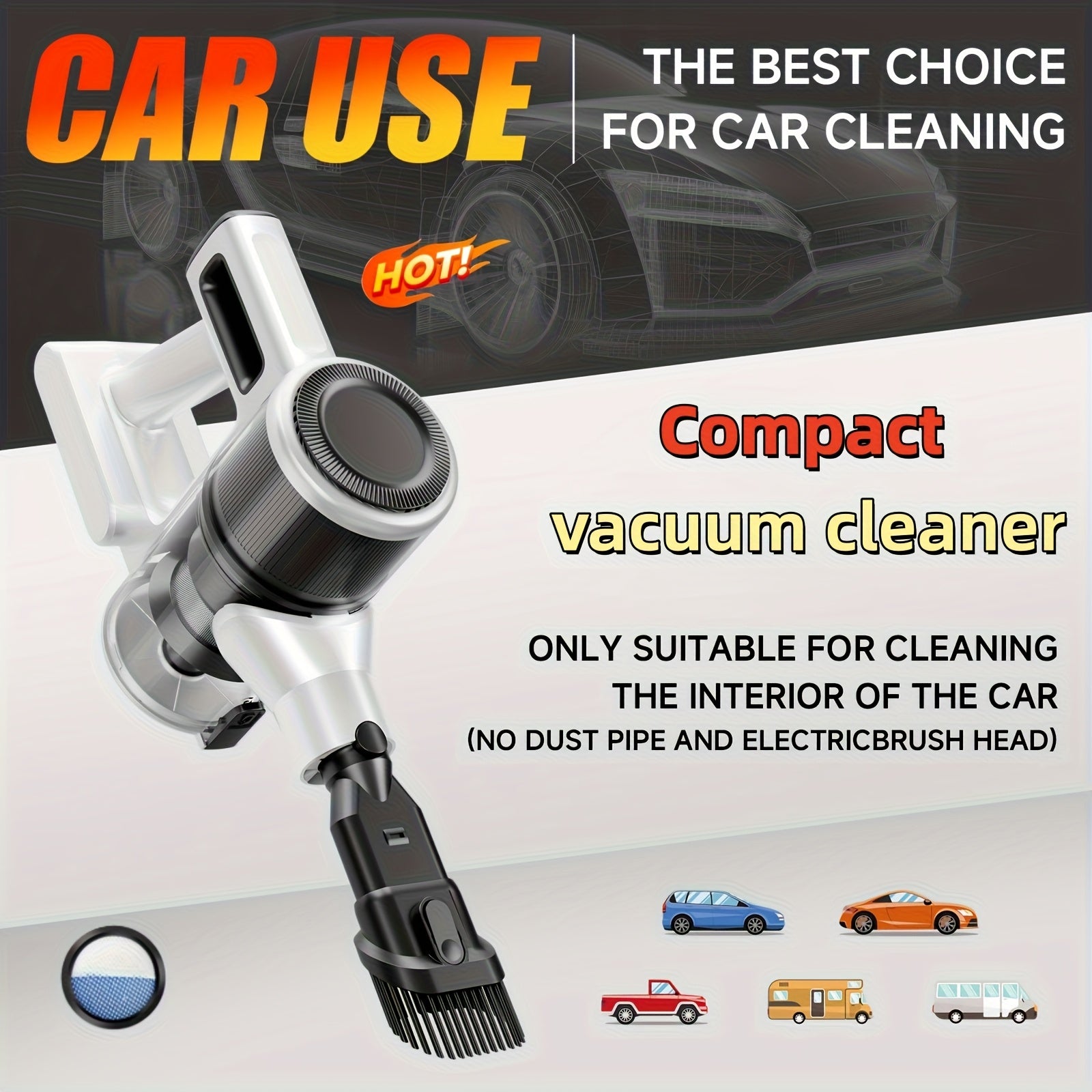 8-in-1 Cordless Stick Vacuum Cleaner 68Kpa – Lightweight Handheld Vacuum, 45-Min Runtime, Large Battery, Hard Floor & Carpet Pet Hair, Corded & Cordless | ShopVora CA
