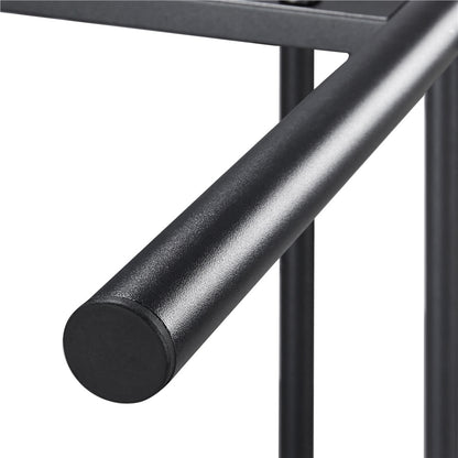 Scroll Metal Bed Frame with Headboard & Footboard – Space-Saving Iron Platform Bed, No Box Spring Needed, Twin Full Queen, Black or White, for Bedroom Guest Room Dorm – ALDEN DESIGN