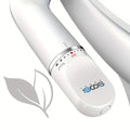 Ultra-Thin Dual Nozzle Bidet Attachment Adjustable Water Pressure Non-Electric Fresh Water Bidet Toilet Seat Attachment for Feminine And Posterior Wash