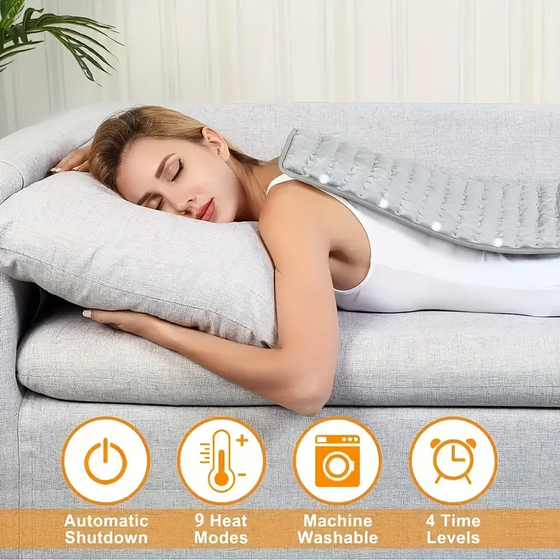 Heating Pad & Foot Warmer, Temperature Settings & Auto Shut Off, Washable Fast Heated Feet Warmers, Electric Heating Pads for Back Feet Shoulders, Etc.