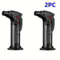 2/4pcs Windproof Torch Lighters with Safety Lock, Refillable Kitchen Butane Gas Lighter, Adjustable Flame Size, Suitable for Candles, Fireplaces, Campfires, Camping, Barbecue (Without Butane Gas