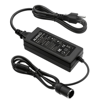 AC to DC Power Supply Adapter 12V 8A 96W – 100V-240V to 12V Converter Car Lighter Socket for Portable Cooler Warmer Massage Cushion Car Devices – ShopVora CA