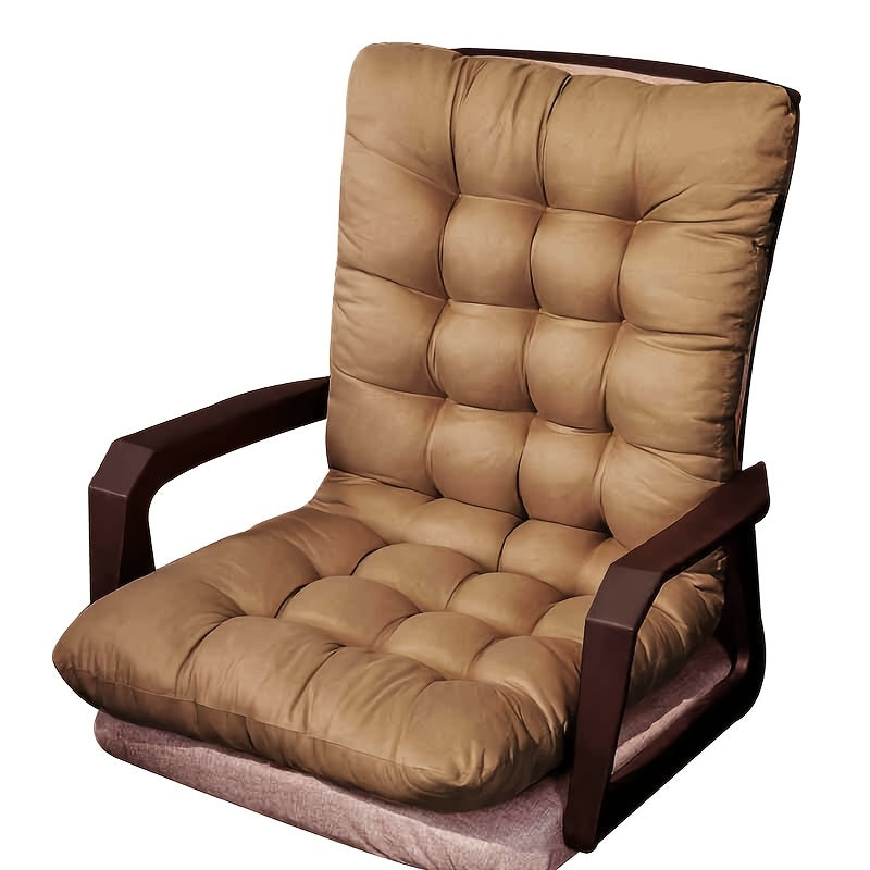 Rocking Chair Cushion with Ties Overstuffed Seat and Back Pad Lounge Patio Outdoor Bench Chair Cushion - Canada