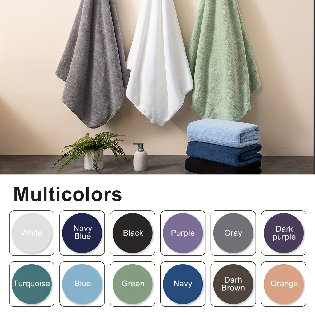 Extra Large Bath Towel Set 35x70in – Super Absorbent Quick-Dry Soft Towels for Gym, Hotel & Home | Vibrant Colours, Contemporary Style | 2-Pack & 4-Pack Options | Perfect Gift | ShopVora CA