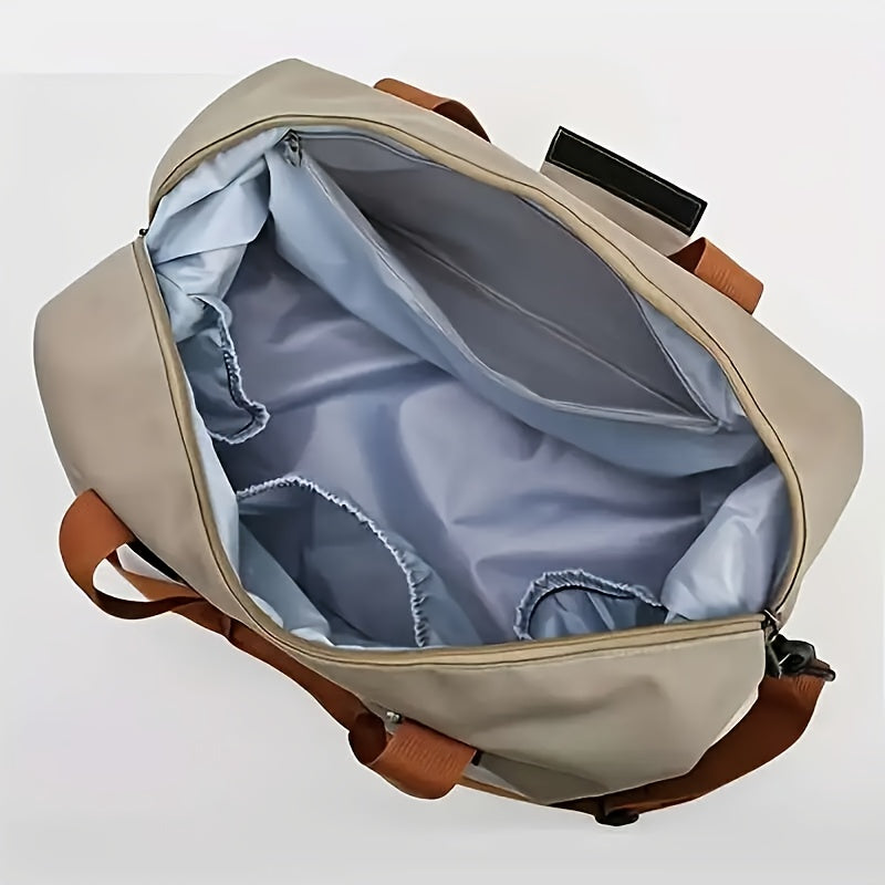Spacious Travel Bag - A Lightweight Handbag Featuring Several Compartments, Ideal for Organized Trips, Outdoor Yoga, And Gym Workouts - Great for Weekend Getaways And Fitness Lovers & Holiday Gifts