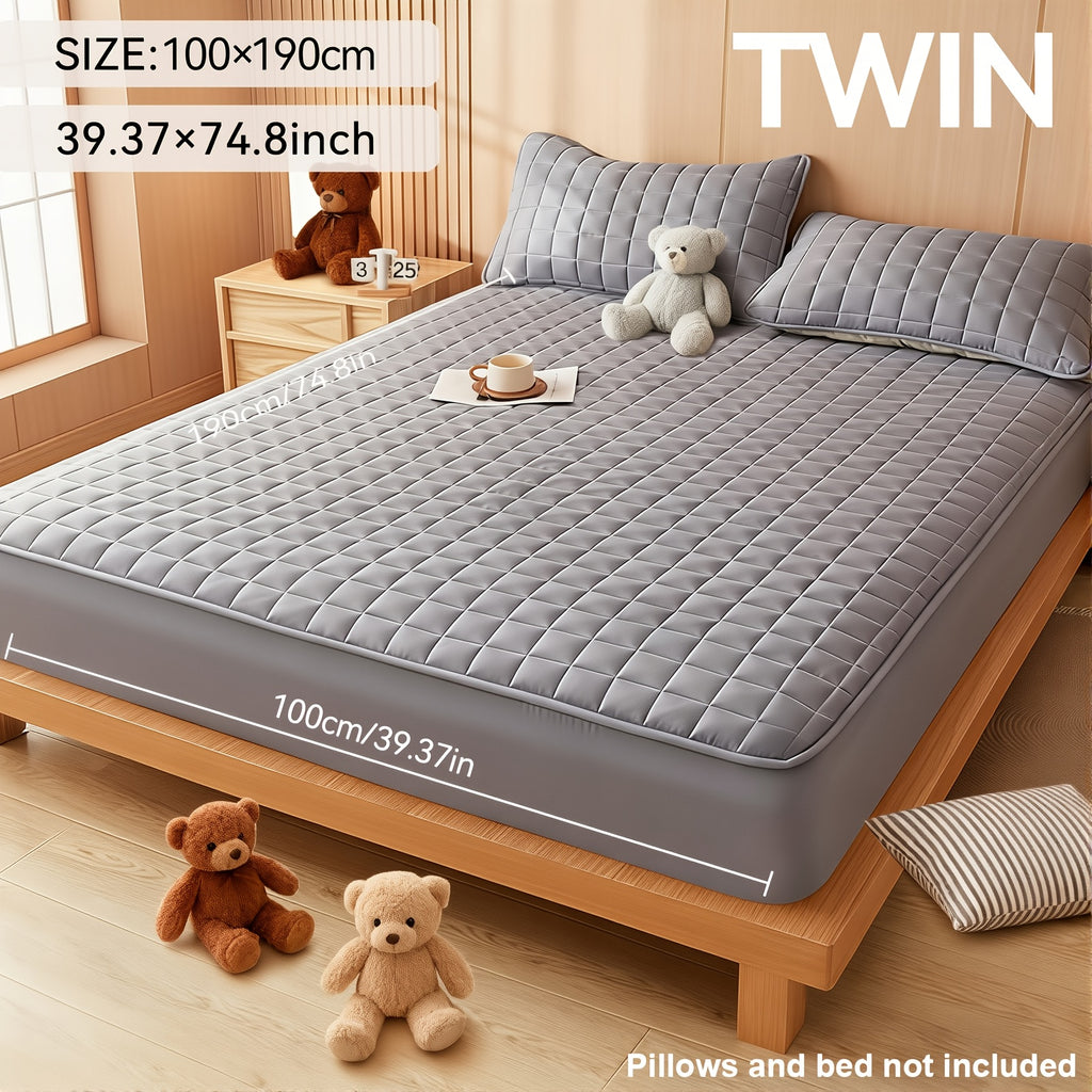 Thicken Waterproof Mattress Protective Cover - Home Fitted Sheet Set The Mattress Topper Fits Tightly to The Bed, for Bedroom, Guest Room, Hotels, Comfortable And Durable, Breathable, for Twin&Full&Queen&King, Christmas&Halloween Gift