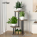 Plant Stand Stand for Flowers Wooden Storage Shelf 4/5/6 Tier Flower Shelf Planter Rack Indoor Display Stand Multiple Flower Pot