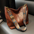This year's popular bags for women: large-capacity new style fashionable wide-band messenger bags, niche popular tote bags