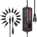 48W Power Adapter Universal AC to DC Adapter 4V - 24V 2A 48W Switching Power Supply 4V 5V 6V 9V 12V 15V 18V 19V 20V 24V 1A 1.5A 2 Amps Adjustable AC/DC Converter Transformer with 14 Tips & Polarity Converter