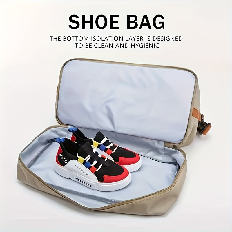 Spacious Travel Bag - A Lightweight Handbag Featuring Several Compartments, Ideal for Organized Trips, Outdoor Yoga, And Gym Workouts - Great for Weekend Getaways And Fitness Lovers & Holiday Gifts