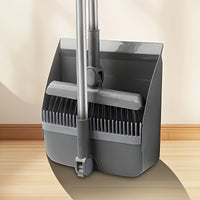 Gray 3 functions (broom, dustpan, hair separator)