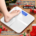 396-Pound Weight Scale, Electronic Scale, Bathroom Scale, Personal Scale, High-Precision Weight Scale, with LCD High-Definition Display And Temperature Display (Switchable KG/LB Units) Large Platform, Durable And Safe, Random Color, Random Pattern