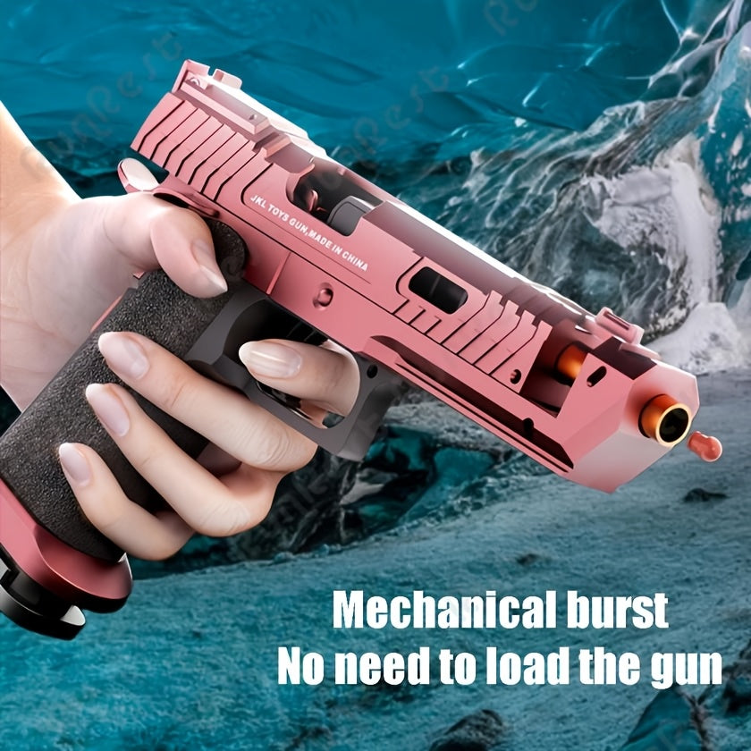 1pc New Cool Toy Guns, Heavy Textures-Including Ammo Bullets And Magazines-Ideal for Boys And Girls, Birthday Or Holiday Gifts, Educational Modes, Perfect Room Deco