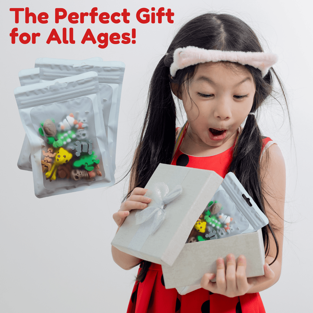 100 PCS Random Mini Fidget Toy Pack – Cute Mixed Animal & Creature Figures • 150+ Unique Models Available • New Styles Added Monthly • Fun for Kids & Adults • Party Favors, Classroom Rewards, Goodie Bags & Collecting
