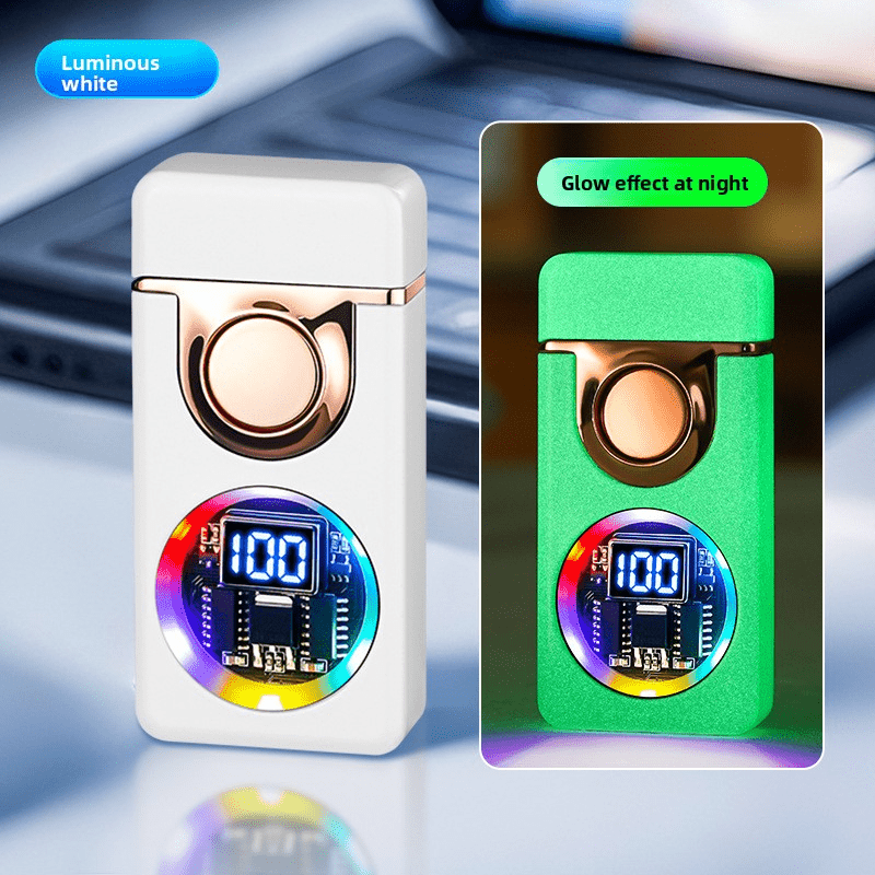 Voice Control Butane Lighter with 5 Ignition Modes – Smart Flip Metal Lighter, Visible Fuel Window, Portable EDC Windproof Lighter for Candles, Camping & Gifts | ShopVora CA