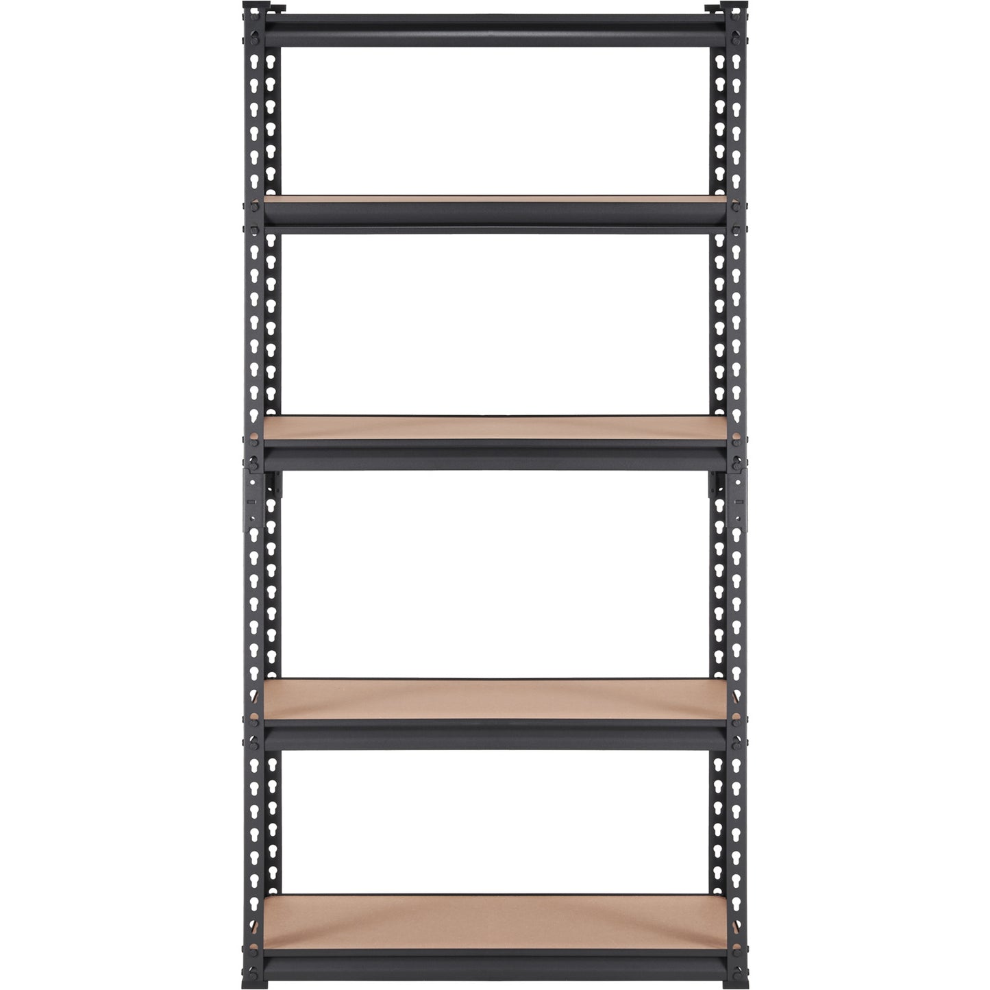 VEVOR 5-Tier Adjustable Storage Shelving Unit 2000 lbs – Heavy Duty Metal Garage Shelves, 2-in-1 Convertible Utility Rack, Rust-Proof SPCC Steel, 30"x12"x60" or 36"x18"x72", for Garage, Pantry, Basement & Laundry
