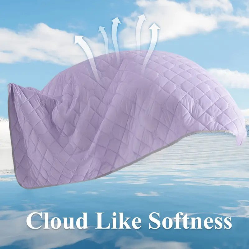 1pc Cooling Blanket, Lightweight Breathable 100% Polyester with Reversible Geometric Design, for Hot Sleepers Night Sweats Relief & Multipurpose Bed Couch Travel Use, Machine Washable, Ideal Gift for Home Comfort, All-Season or Summer Use - Machine Washab