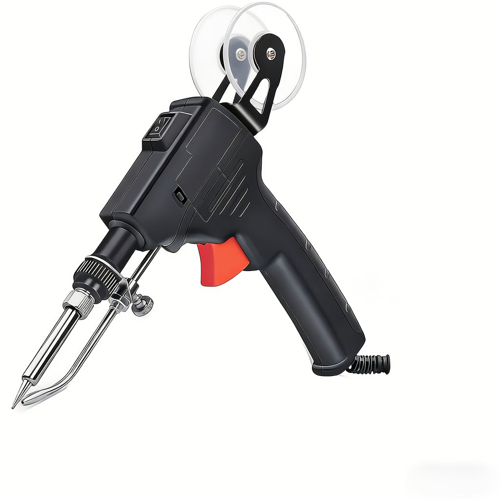 Handheld Automatic Welding Torch with Adjustable Rubber Bracket for Circuit Boards, Projects And Electronic Repairs Ergonomic Design Precise Control And Comfortable Grip