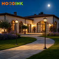 2-Pack Outdoor Solar Lamp Post Lights – Aluminum Waterproof Solar Pillar Lights, Warm White 3000K LED, 2000mAh Battery, 6-10 Hours Runtime – Garden, Pathway, Driveway & Patio Lighting