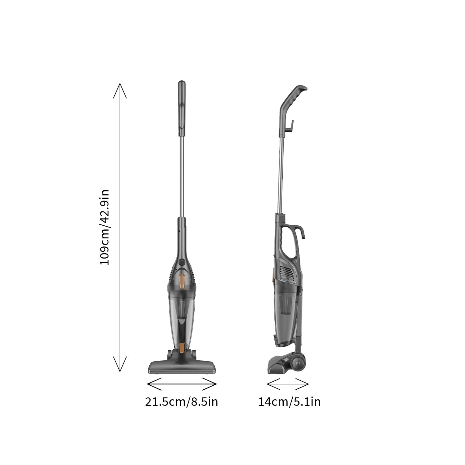 Lightweight Corded Vacuum Cleaner 400W