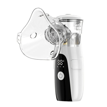 Portable Mesh Nebulizer Inhaler – Handheld Soundwave Technology, Silent Operation, USB Powered, Easy-Clean System, Compact Travel-Friendly for Adults & Kids, Respiratory Care at Home | ShopVora CA