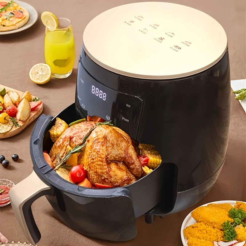 Air Fryer 1.59 Gallon (6L) with Smart Cooking Programs, Large Capacity Electric Air Fryer Oven, Touch Control, Multi-function Healthy Oil-Free Cooking, Kitchen Appliance 110V