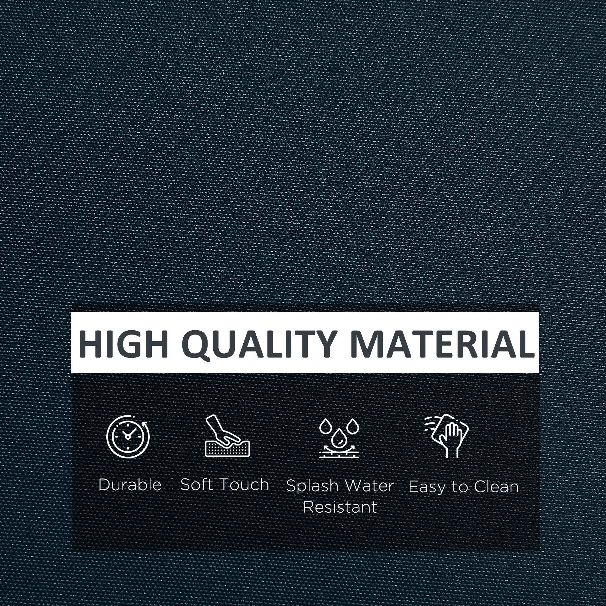 14Pcs Outdoor Cushion Covers, Patio Cushion Covers Replacement for Rattan Sofa Set - No Cushion Included, Navy Blue