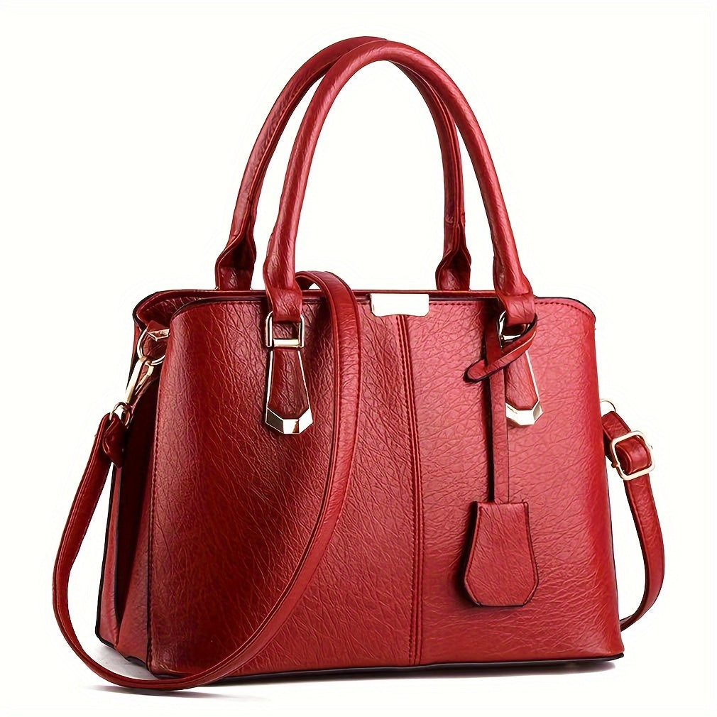 Women's Fashion Satchel Handbag – Stylish Shoulder Tote Purse for Everyday Use | 10 Colours | Crossbody & Handheld Design for Work, Shopping & Casual Outings | ShopVora CA