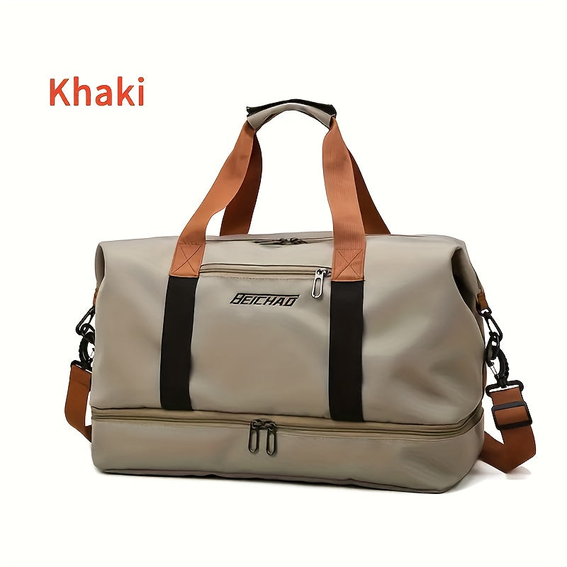 Gym & Yoga Travel Bag Spacious Lightweight Handbag with Multiple Compartments – Ideal for Outdoor Fitness, Weekend Getaways & Organized Trips | ShopVora CA