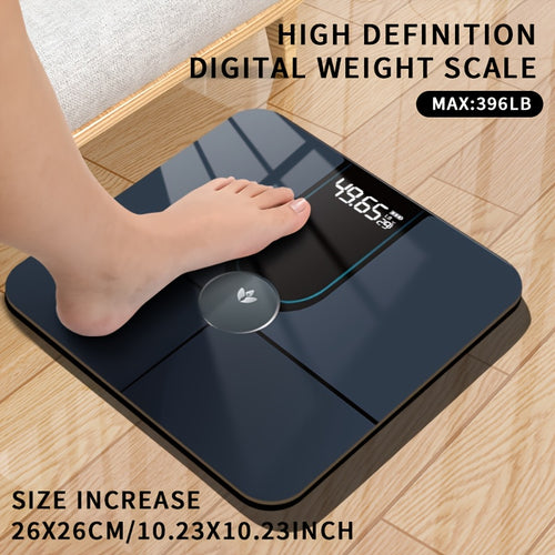 390 Pound High Capacity Bathroom Digital Weight Scale – Extra Wide Platform, Backlit LCD Display, Accurate & Easy to Read Electronic Weighing Machine