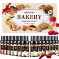 Bakery Essential Oils Set 14pcs – Fragrance Oils for Diffuser, Candle Making & Massage, Includes Vanilla, Cinnamon, Gingerbread & More, Pure No Fillers, Perfect Gift for Women & Men | ShopVora CA