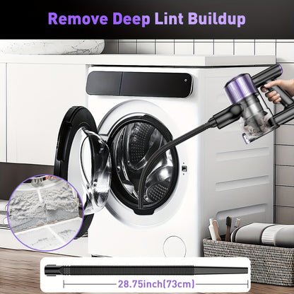 10-in-1 Cordless Stick Vacuum Cleaner with Green Light Detection, Anti-Tangle Brush, 45-Min Runtime, 3 Suction Modes – Lightweight Rechargeable Vacuum for Hardwood Floor, Carpet & Pet Hair