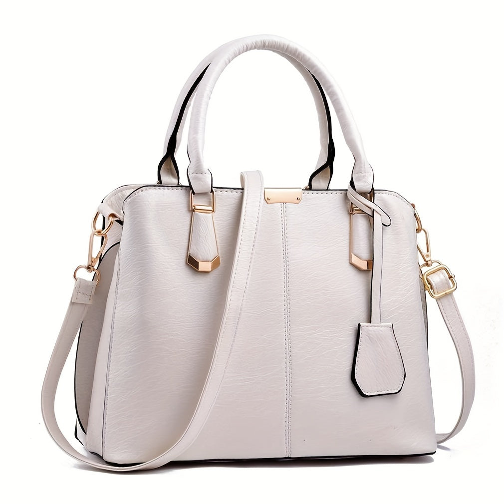 Women's Fashion Satchel Handbag – Stylish Shoulder Tote Purse for Everyday Use | 10 Colours | Crossbody & Handheld Design for Work, Shopping & Casual Outings | ShopVora CA