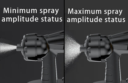 Cordless Paint Sprayer with Rechargeable Battery, High-Pressure Electric Spray Gun for Furniture, Cabinets, Fences, Walls & Doors, Variable Flow DIY Paint Sprayer for Home Renovation