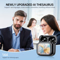 144 Language Translation, Free Forever, Simultaneous Interpretation, Dual-Ear Mode, Live Recording, with Digital LED Battery Display, TWS In-Ear Headphones Featuring ANC And ENC Noise Cancellation, Built-In Capacitive Microphone, Deep Bass