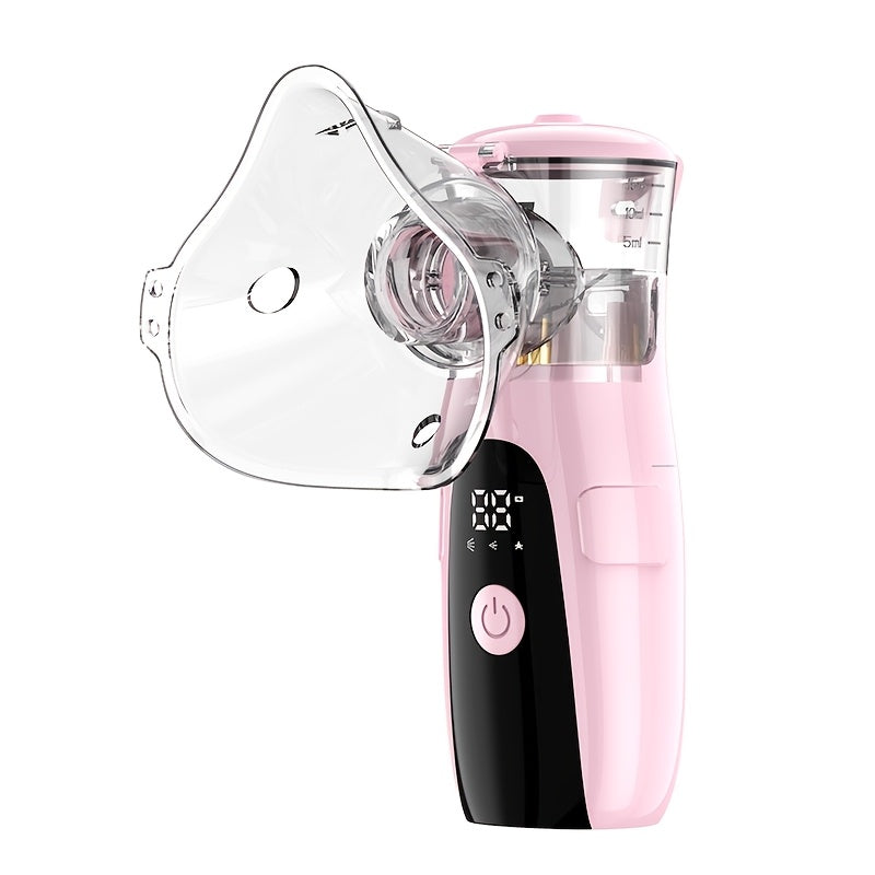 Portable Mesh Nebulizer Inhaler – Handheld Soundwave Technology, Silent Operation, USB Powered, Easy-Clean System, Compact Travel-Friendly for Adults & Kids, Respiratory Care at Home | ShopVora CA