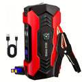 Car Jump Starter, 29800mAh 7000A Peak Car Battery Charger, Jump Box Jumper Battery Pack (up to 2.64gal Gas Or 2.25gal Diesel) with Portable Charger, Emergency LED Light, Escape Safty Hammer, Compass