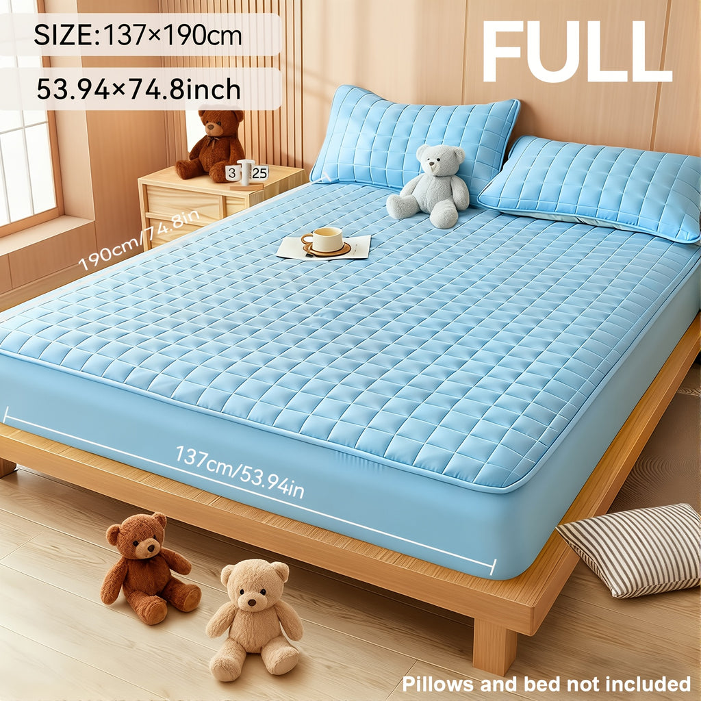 Thicken Waterproof Mattress Protective Cover - Home Fitted Sheet Set The Mattress Topper Fits Tightly to The Bed, for Bedroom, Guest Room, Hotels, Comfortable And Durable, Breathable, for Twin&Full&Queen&King, Christmas&Halloween Gift
